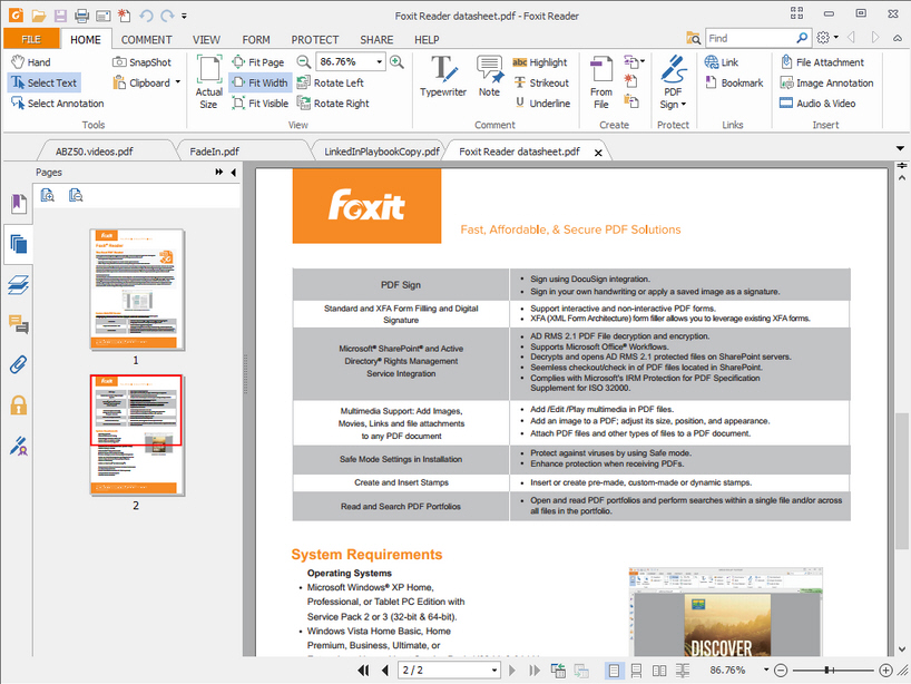 foxit phantom pdf windows 10